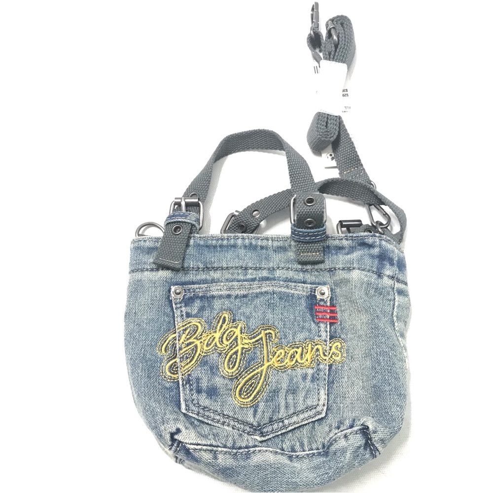 BDG Jenas Urban Outfitters Y2K Small Denim Crossbody Bag Mini Tote Jean NWT